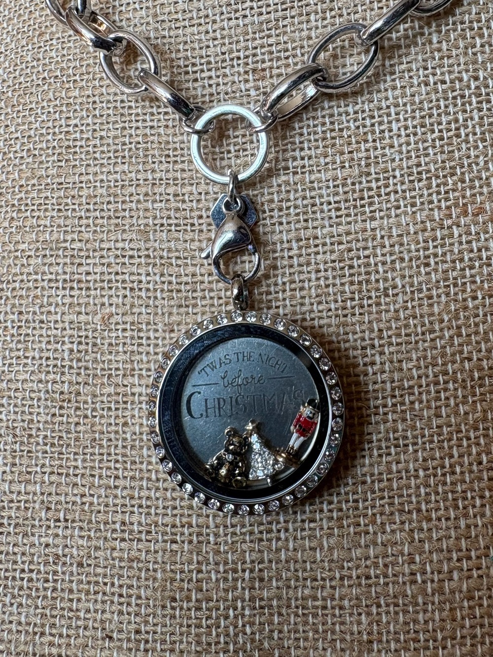 ‘Twas the Night Before Christmas Origami Owl Exclusive Locket Set